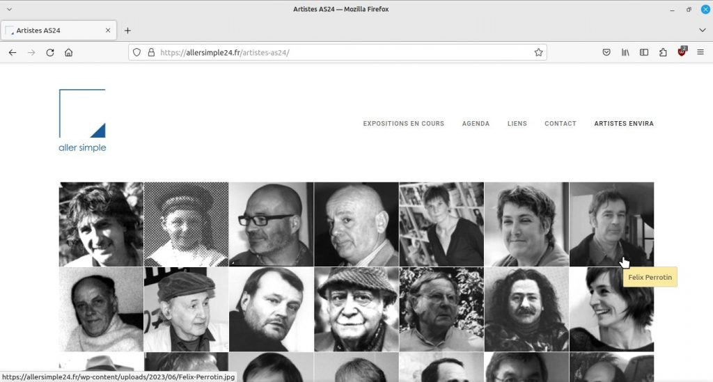 Exemple de site internet Allersimple24